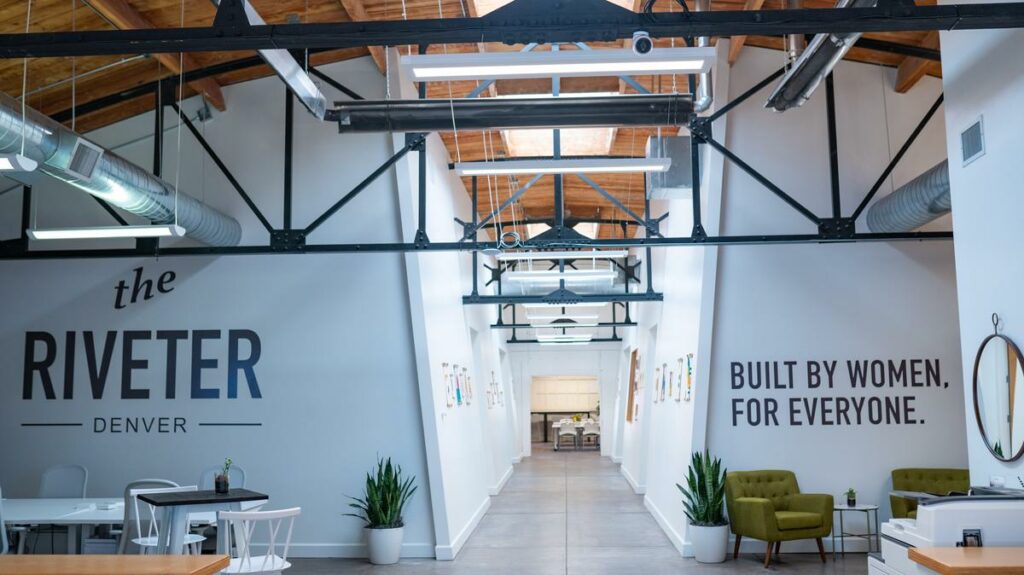 The Riveter co-working space